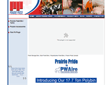 Tablet Screenshot of prairie-pride.com